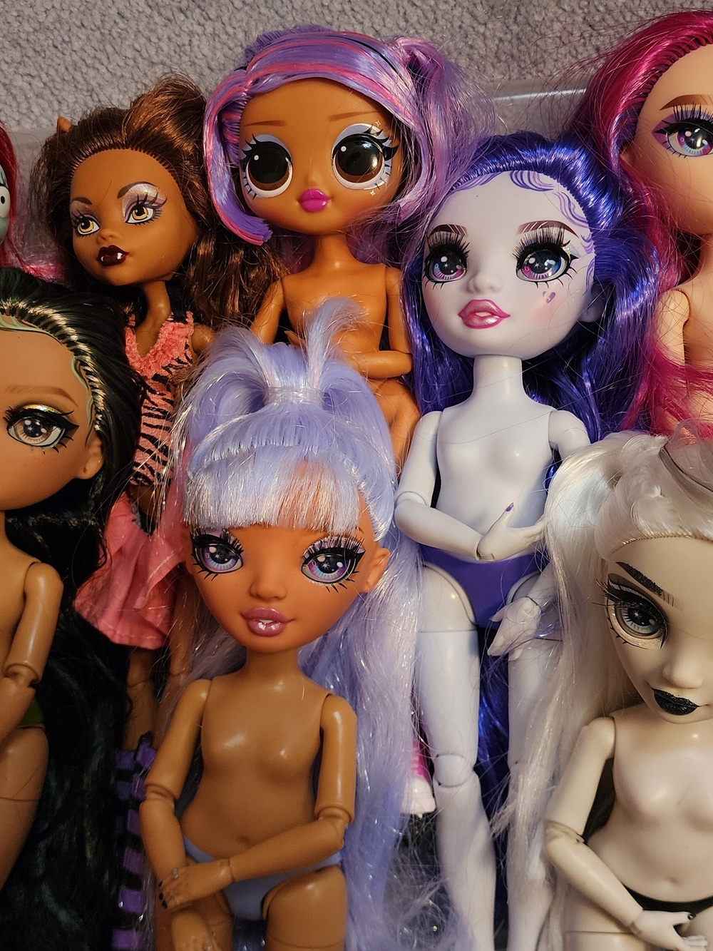 RH/SH/MH/LOL DOLL SET